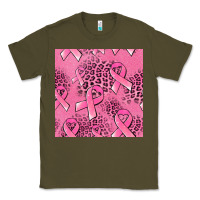 Army Green breast cancer seamless pattern Classic Tee - Jasminsmagicworld