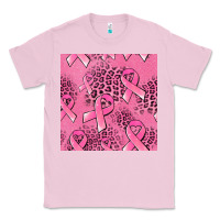 Bubblegum Pink breast cancer seamless pattern Classic Tee - Jasminsmagicworld