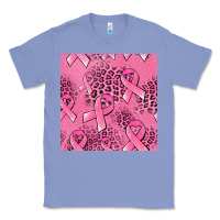 Colony Blue breast cancer seamless pattern Classic Tee - Jasminsmagicworld