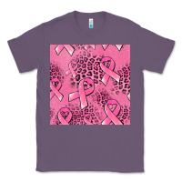Lavender breast cancer seamless pattern Classic Tee - Jasminsmagicworld