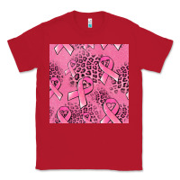 Red breast cancer seamless pattern Classic Tee - Jasminsmagicworld