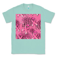 Seafoam breast cancer seamless pattern Classic Tee - Jasminsmagicworld