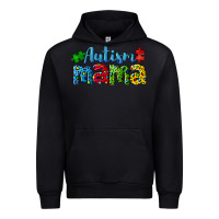 Black autism mama Urban Hoodie - CowGirlArtShop