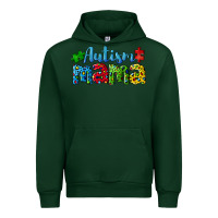 Forest Green autism mama Urban Hoodie - CowGirlArtShop