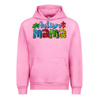 Fuchsia Pink autism mama Urban Hoodie - CowGirlArtShop