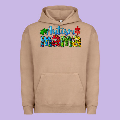 Autism Mama Urban Hoodie Designed By Cowgirlartshop