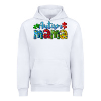 White autism mama Urban Hoodie - CowGirlArtShop