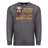 Charcoal Heather guess what day it is hump day camel Premium Sweatshirt - BarkalooDesign