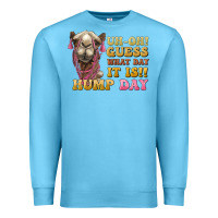Ocean Blue guess what day it is hump day camel Premium Sweatshirt - BarkalooDesign