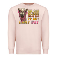 Pale Pink guess what day it is hump day camel Premium Sweatshirt - BarkalooDesign