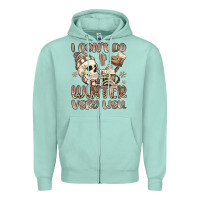 Seafoam i don't do winter very well Zipper Hoodie - MaliasSmallBusiness