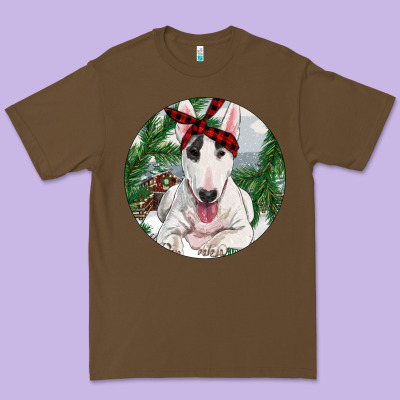Bull Terrier And Farm Premium Tee Designed By Ranaportraitstore