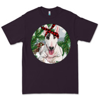 Plum bull terrier and farm Premium Tee - RanaPortraitStore