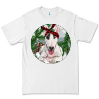 White bull terrier and farm Premium Tee - RanaPortraitStore