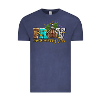 Vintage Denim pray more worry less with church Vintage Tee - AdoDesignShop