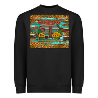 Black camping is my happy place Heavyweight Sweatshirt - Artiststas