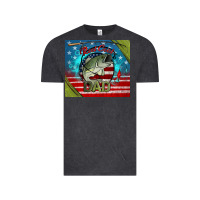 Vintage Black reel cool dad fishing Vintage Tee - Jasminsmagicworld