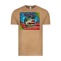 Vintage Camel reel cool dad fishing Vintage Tee - Jasminsmagicworld