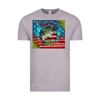Vintage Zinc reel cool dad fishing Vintage Tee - Jasminsmagicworld