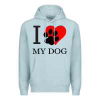 Blue Mist I My Dog Premium Hoodie - Bettercallsaul
