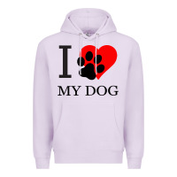 Lilac I My Dog Premium Hoodie - Bettercallsaul