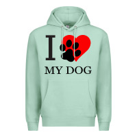 Seafoam I My Dog Premium Hoodie - Bettercallsaul
