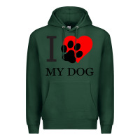 Sports Green I My Dog Premium Hoodie - Bettercallsaul
