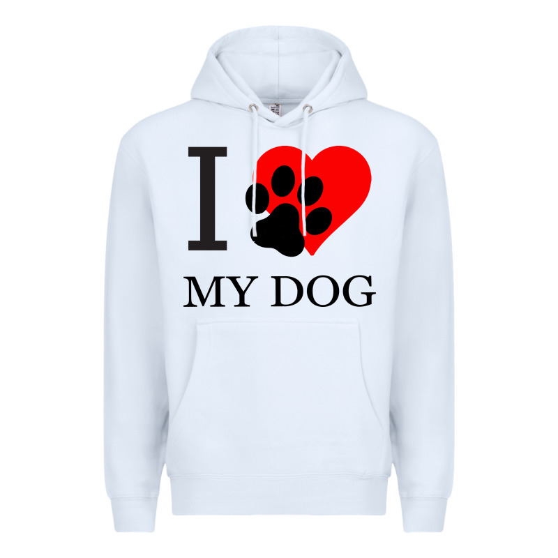 I My Dog Premium Hoodie by Bettercallsaul | Teevron