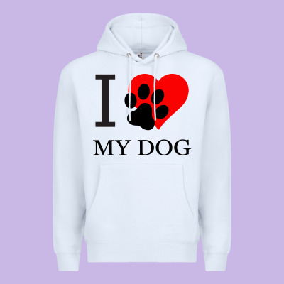 I My Dog Premium Hoodie Designed By Bettercallsaul