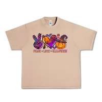 Burro peace love halloween Urban Heavy Tee - AdoDesignShop