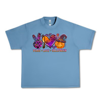 Peace Love Halloween Urban Heavy Tee | Teevron