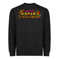 Black national hispanic heritage month Heavyweight Sweatshirt - BundleAndBundleShop