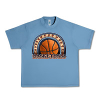 Pebble Blue basketball rainbow Urban Heavy Tee - JahusDesignShop