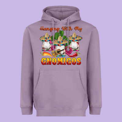 Hanging With Gnomigos Heavyweight Hoodie Designed By Artiststas