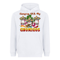 White hanging with gnomigos Heavyweight Hoodie - Artiststas