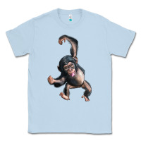 Dusty Blue baby chimpanzee Classic Tee - LillyAllenDesigns