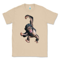 Mushroom baby chimpanzee Classic Tee - LillyAllenDesigns