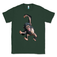 Sports Green baby chimpanzee Classic Tee - LillyAllenDesigns