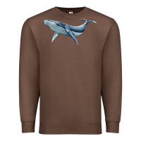 Chestnut humpback whale Premium Sweatshirt - BarkalooDesign