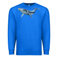 True Royal humpback whale Premium Sweatshirt - BarkalooDesign