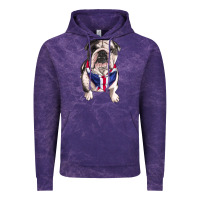 Cloud Purple English Dog Vintage Hoodie - RanaPortraitStore