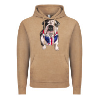 Vintage Coffee English Dog Vintage Hoodie - RanaPortraitStore