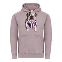 Vintage Zinc English Dog Vintage Hoodie - RanaPortraitStore