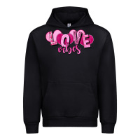 Black Love vibes Valentine's Day Urban Hoodie - HowdyJamesFarm