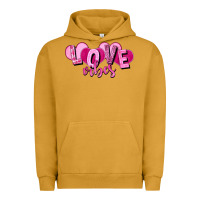 Pigment Peanut Butter Love vibes Valentine's Day Urban Hoodie - HowdyJamesFarm