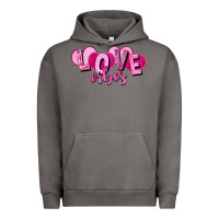 Pigment Tornado Love vibes Valentine's Day Urban Hoodie - HowdyJamesFarm