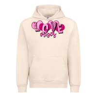 Sandshell Love vibes Valentine's Day Urban Hoodie - HowdyJamesFarm