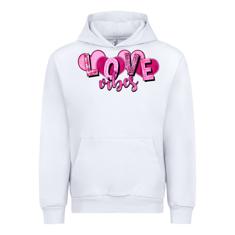 Love Vibes Valentine's Day Urban Hoodie by HowdyJamesFarm | Teevron