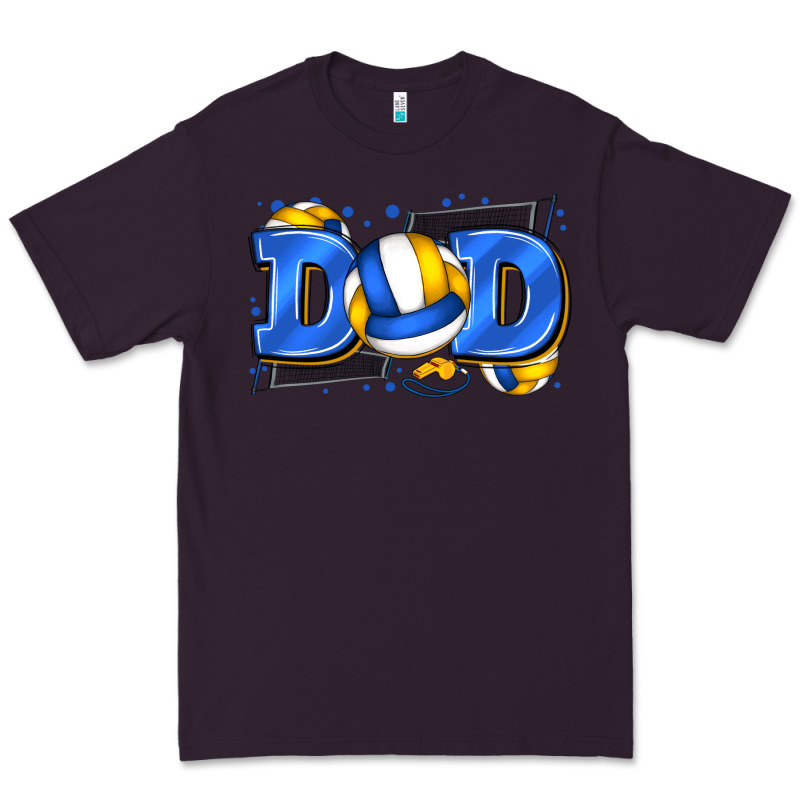 Dad Volleyball Premium Tee by Zillion Design Studio | Teevron