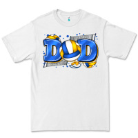 White dad volleyball Premium Tee - Zillion Design Studio